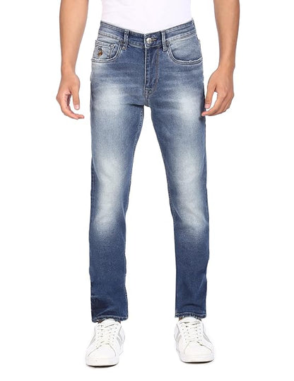 U.S. POLO ASSN. Men Regular Fit Jeans(Size-34) - Rajputtrade