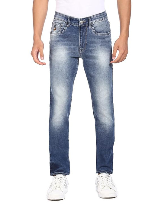 U.S. POLO ASSN. Men Regular Fit Jeans(Size-34) - Rajputtrade