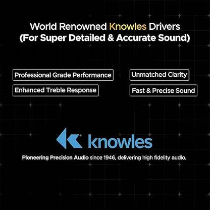 boAt Nirvana X TWS (2025), Knowles Dual Drivers,Hi-Res Audio LDAC,App Support,ENx,Dual Pair,Spatial Audio,Fast Charge, Bluetooth Earbuds, TWS Ear Buds Wireless Earphones with mic (Smoky Amethyst) - Rajputtrade