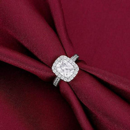 925 Silver Adjustable Solitaire Ring | Gift for Women & Girls - Rajputtrade