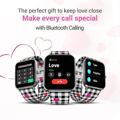 Fire-Boltt Ninja Call Pro Plus Checkmate Smart Watch 1.83 inch with Bluetooth Calling (Black Valentine) - Rajputtrade