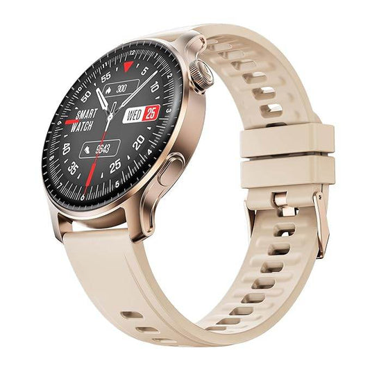 boAt New Launch Ultima Prime smartwatch with 1.43” AMOLED Display, Personalized Fitness Nudges (Rose Gold) - Rajputtrade