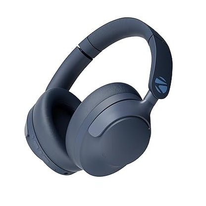 ZEBRONICS SILENCIO 111, Wireless Headphone, Hybrid ANC (50dB), 55*Hrs Backup, Transparency Mode, 40mm Titanium Drivers, 3 EQ Modes, ENC (2 Color options)