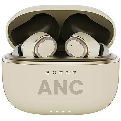 Boult Audio Z40 Ultra Truly Wireless in Ear Earbuds with 32dB Active Noise Cancellation, 100H Playtime (Cream) - Rajputtrade