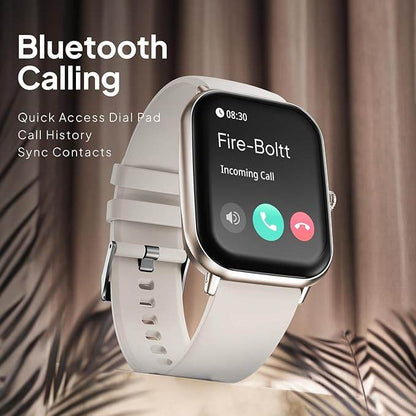 Fire-Boltt Newly Launched Ninja Call Pro Max Flair Smart Watch 2.01 inch Display (Starlight) - Rajputtrade