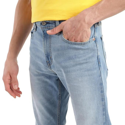 Men's 512 Blue Slim Tapered Fit Jeans (Size 40) - Rajputtrade
