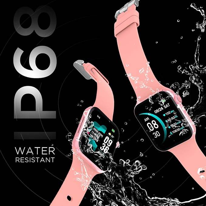 Fire-Boltt Visionary 1.78" AMOLED Bluetooth Calling Smartwatch with 368 * 448 Pixel Resolution, TWS Connection (Pink) - Rajputtrade