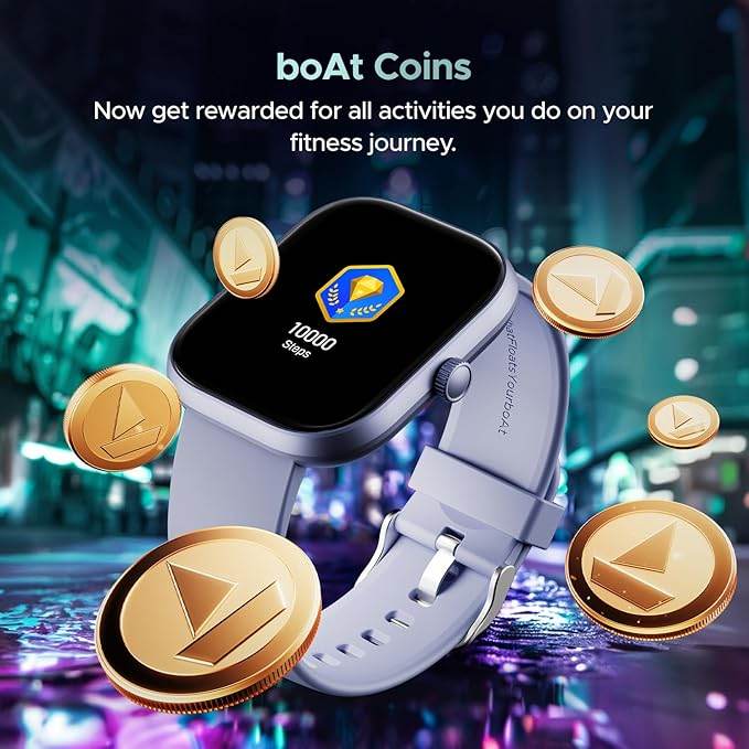 Boat Wave Sigma 3 w/Turn-by-Turn Navigation, 2.01" (5.1 cm) HD Display, Smart Watch for Men & Women(Sapphire Breeze) - Rajputtrade