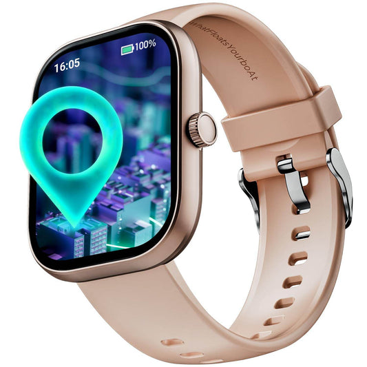 boAt Wave Sigma 3 w/Turn-by-Turn Navigation, 2.01" HD Display, Emergency SOS Smart Watch for Men & Women (Cherry Blossom) - Rajputtrade