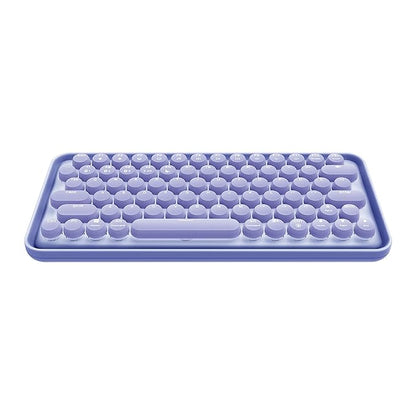RAPOO Ralemo Pre 5 Mechanical Keyboard with Multi-Mode Technology (Bluetooth), Backlight Enabled & Built in Battery. Compatible with Windows/Chromebook/PC/Laptop (Purple) - Rajputtrade