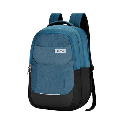 Safari Spade 34L Formal Laptop Backpack with Raincover, Antitheft Pocket, 3 Compartments, Front Pocket, Smart Trolley Sleeve, Office Bag, College Backpack, Travel Bag, School Bag - Rajputtrade