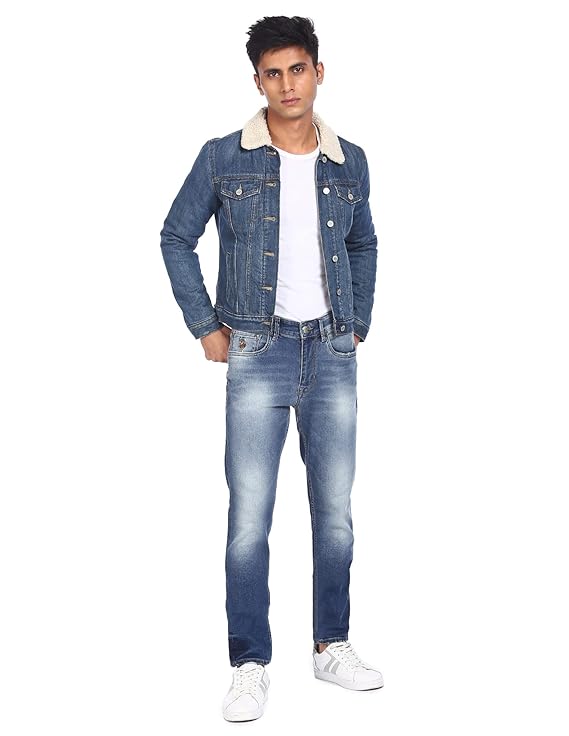 U.S. POLO ASSN. Men Regular Fit Jeans(Size-34) - Rajputtrade