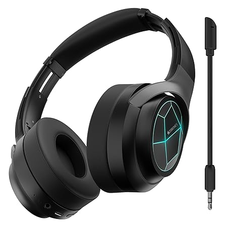 ZEBRONICS Envy 2, Wireless Over Ear Headphone, ENC, Upto 65* Hours Playback - Rajputtrade