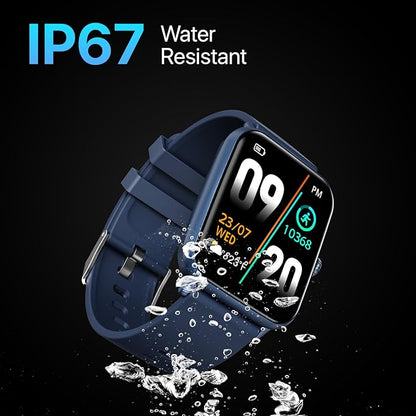Fire-Boltt Ninja Call Pro Smart Watch Dual Chip Bluetooth Calling, 42.92mm (1.69 inch) Display (Deep Blue)