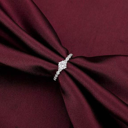 925 Silver Charm Ring, Adjustable | Gifts for Girlfriend,Pendant to Gift Women & Girls | - Rajputtrade
