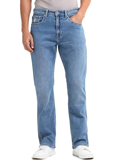 U.S. Polo Assn. Denim Co. Connor Bootcut Fit Blue Jeans - Rajputtrade