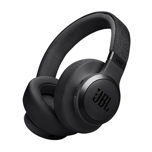 JBL Live 770NC True Adaptive Noise Cancellation Headphones, Wireless Over Ear, Spatial Sound, 65Hrs Playtime, Speed Charge (2 color options)