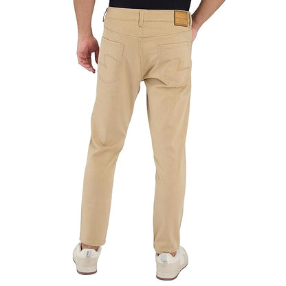 Spykar Brown Slim Fit Mid Rise Jeans for Men - Rajputtrade