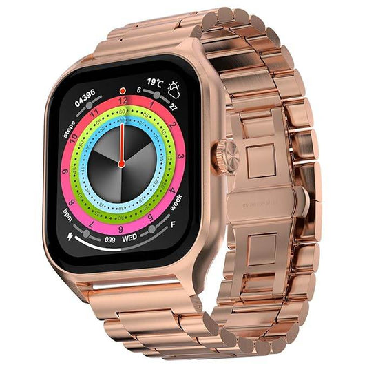 Fire-Boltt Solaris 1.78” AMOLED Always-on Display with 368 * 448 px Resolution, IP68 Water-Resistant (Pink) - Rajputtrade