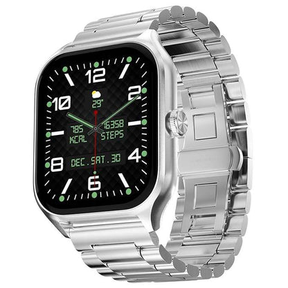 Fire-Boltt Solaris 1.78” AMOLED Always-on Display with 368 * 448 px Resolution, IP68 Water-Resistant (Silver) - Rajputtrade