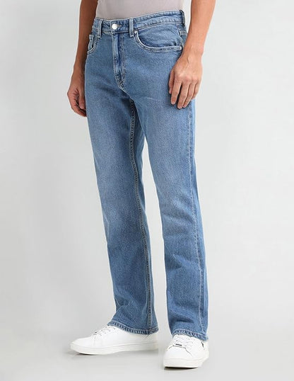 U.S. Polo Assn. Denim Co. Connor Bootcut Fit Blue Jeans - Rajputtrade
