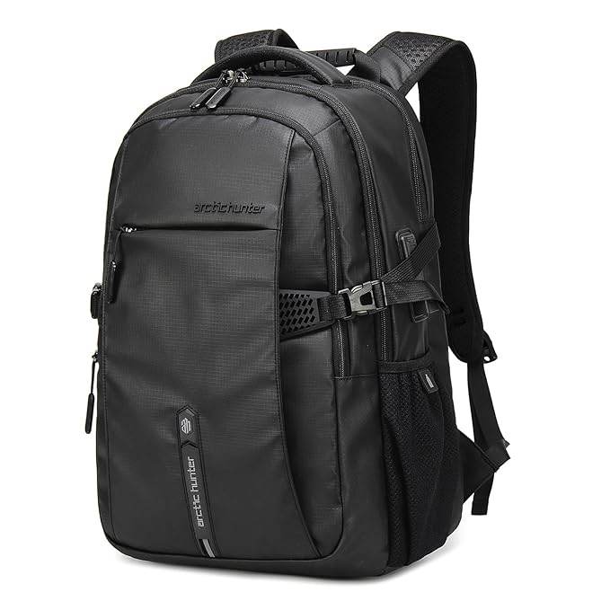 Arctic Hunter Backpack for Men Women 30L Office Casual 15.6-inch Laptop Bag Water-resistant Multi-pockets Sleek Smart College Backpack with USB Port YKK Zipper - Rajputtrade