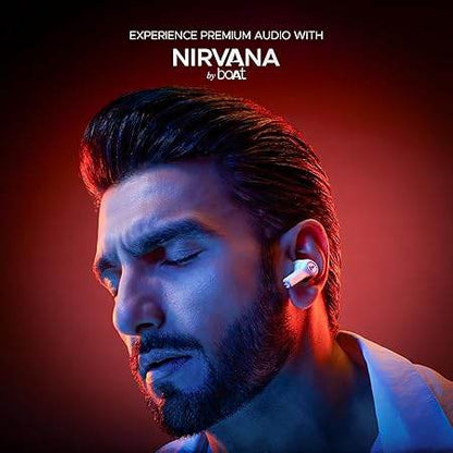 boAt Nirvana Ion ANC, Active Noise Cancellation(~32dB), 120Hrs Battery, App Support, Crystal Bionic Sound, 4Mics ENx, v5.3 Bluetooth TWS in Ear Earbuds Wireless Earphones with mic (Quartz White) - Rajputtrade
