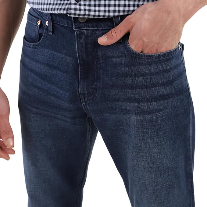 Levi's Men's 512 Slim Tapered Fit Mid Rise Jeans (Size 34) - Rajputtrade