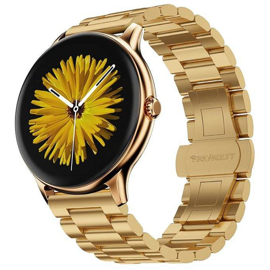 Fire-Boltt Newly Launched Phoenix Ultra Blaze Luxury Stainless Steel, Bluetooth Calling Smart Watch, SpO2 (Gold) - Rajputtrade