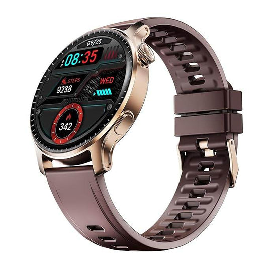 boAt New Launch Ultima Prime Smartwatch with 1.43" AMOLED Display, Personalized Fitness Nudges (Brown) - Rajputtrade