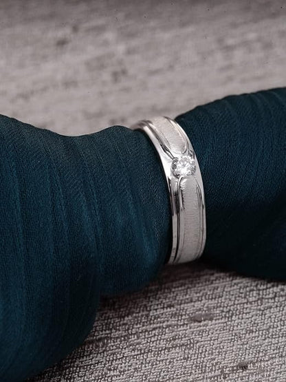 Pure Real 925 Sterling Silver Adjustable Ring Band | Multiple Design Options | Gift for Women and Girls - Rajputtrade