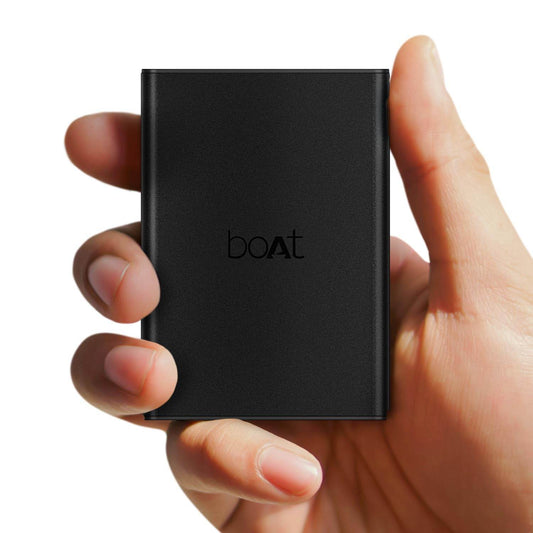 boAt Energyshroom PB401 20000mAh Power Bank |Carbon Black) - Rajputtrade