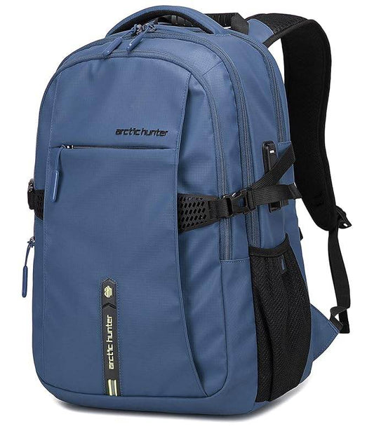 Arctic Hunter Backpack for Men Women 30L Office Casual 15.6-inch Laptop Bag Water-resistant Multi-pockets Sleek Smart College Backpack with USB Port YKK Zipper - Rajputtrade