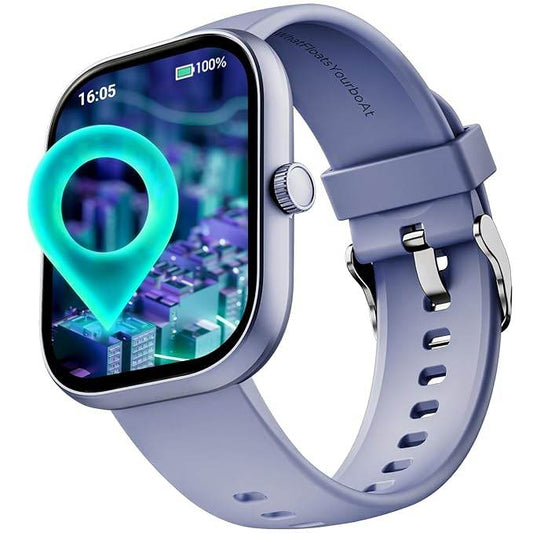 Boat Wave Sigma 3 w/Turn-by-Turn Navigation, 2.01" (5.1 cm) HD Display, Smart Watch for Men & Women(Sapphire Breeze) - Rajputtrade