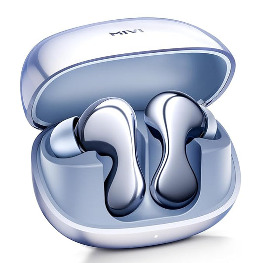 Mivi SuperPods Immersio , Dolby Audio, 3D Soundstage, 60H Playtime, AI ENC, Bluetooth TWS, BT v5.4 Earbuds - Rajputtrade
