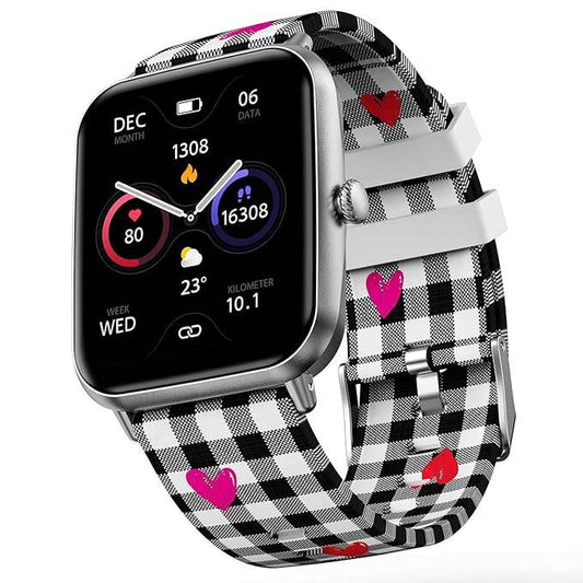 Fire-Boltt Ninja Call Pro Plus Checkmate Smart Watch 1.83 inch with Bluetooth Calling (Black Valentine) - Rajputtrade