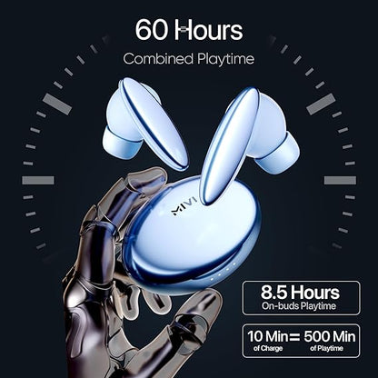 Mivi Opera ANC [Flagship Launch], True Wireless Earbuds with 35dB ANC, 60H Playtime - Rajputtrade