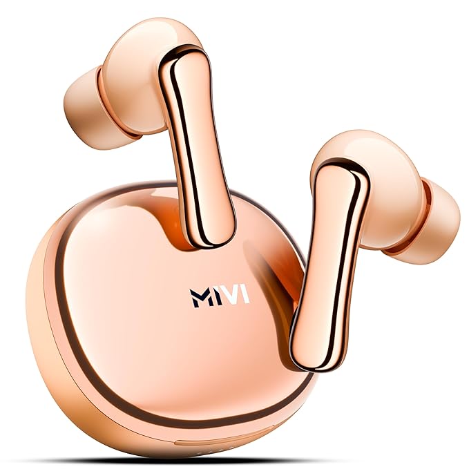 Mivi SuperPods Halo [Flagship Launch], 35dB ANC Active Noise Cancellation in , IPX4, v5.4 Bluetooth Earbuds with Mic - Rajputtrade