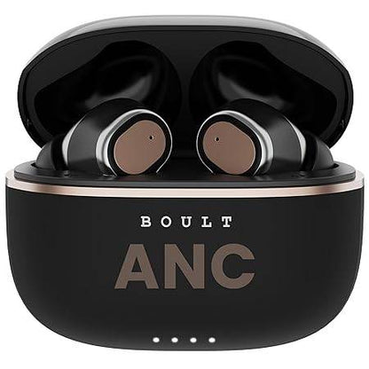 Boult Audio Z40 Ultra Truly Wireless in Ear Earbuds with 32dB Active Noise Cancellation, 100H Playtime (Black) - Rajputtrade