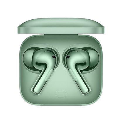 OnePlus Buds 3 Truly Wireless Bluetooth Earbuds with Upto 49Db Smart ANC,Hi-Res Sound Quality,in Ear,Sliding Volume Control,10Mins for 7Hours Fast Charging with Upto 44Hrs Playback (Green)