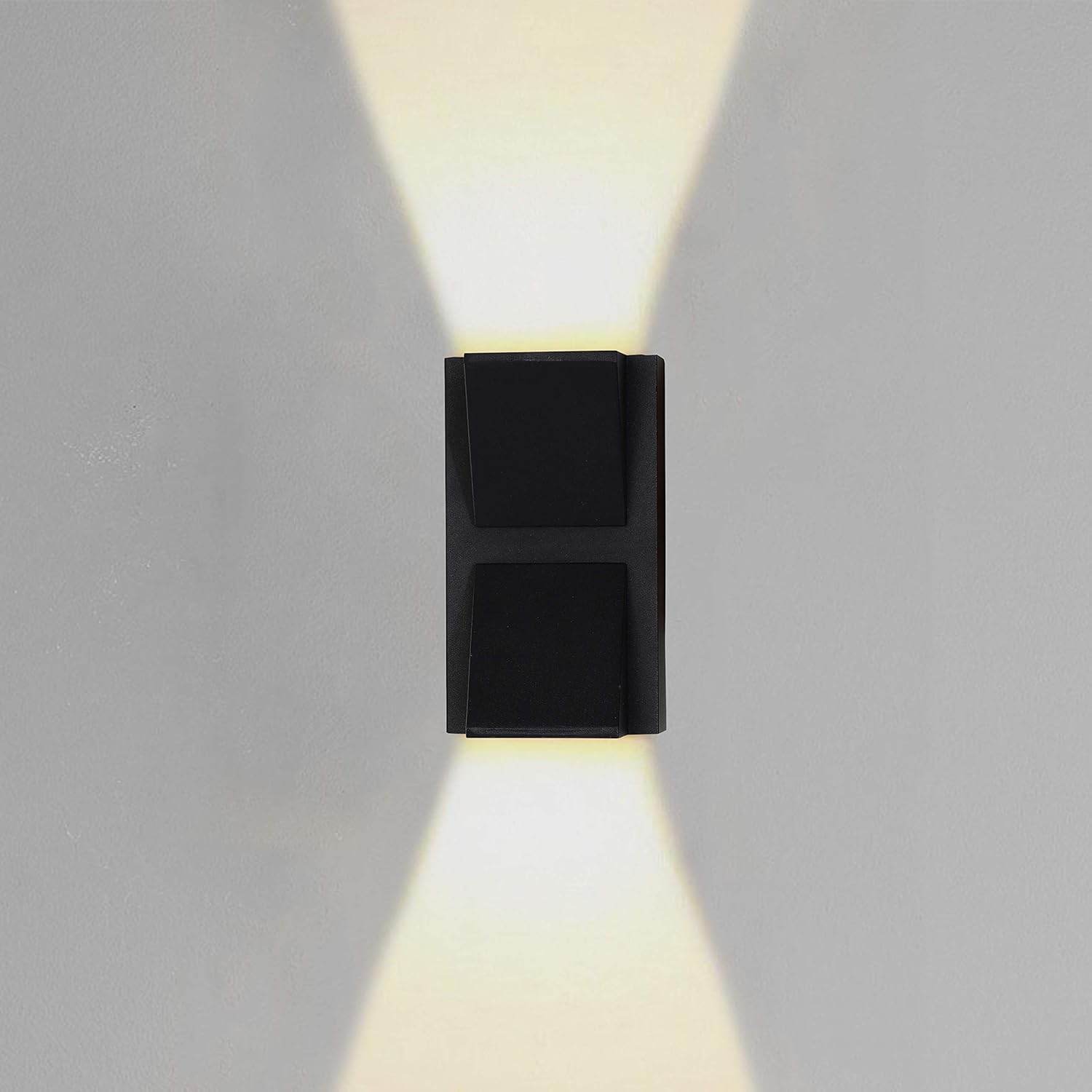 10W Waterproof Led Wall Light for Home Decoration – Up Down 2-Way LED Wall Lamp | IP65 Outdoor Fancy Wall Lights for Balcony,Gate,Elevation,Garden,Patio | Decorative Wall Mount Light - Rajputtrade