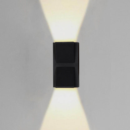 10W Waterproof Led Wall Light for Home Decoration – Up Down 2-Way LED Wall Lamp | IP65 Outdoor Fancy Wall Lights for Balcony,Gate,Elevation,Garden,Patio | Decorative Wall Mount Light - Rajputtrade