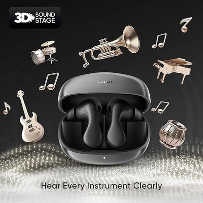 Mivi SuperPods Concerto [Flagship Launch] Dolby Audio in Ear Ear Buds Wireless with 35dB ANC, BT v5.4 Earbuds - Rajputtrade