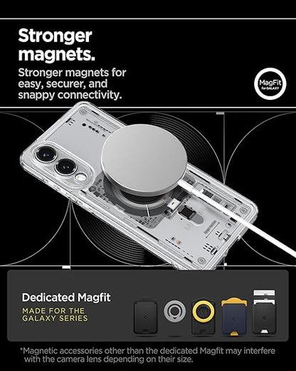 Spigen Ultra Hybrid MagFit for Samsung Galaxy S25 Edge Case, Galaxy S25 Edge Back Cover - Neo One