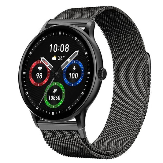 Fire-Boltt Phoenix Ultra Luxury Stainless Steel, Bluetooth Calling Smart Watch, Metal Body with 120+ Sports Modes, SpO2 (Dark Grey) - Rajputtrade