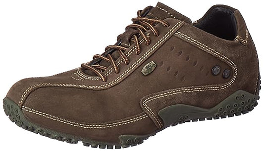 Woodland Men Lace Up Sneaker Shoes - BROWN - Rajputtrade