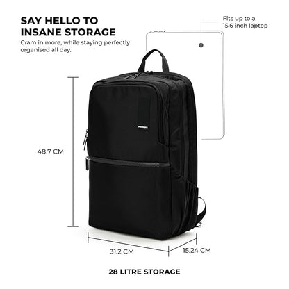 MOKOBARA The Kaleido Backpack, Water-Resistant 15.6" Laptop Bag with Luggage Sleeve for Work, Travel, and Daily Use - Suitable for Men and Women - Rajputtrade