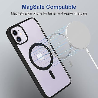 iPhone 12 / iPhone 12 Pro Back Case Cover | Scratch-Resistant Back Case Cover | Black