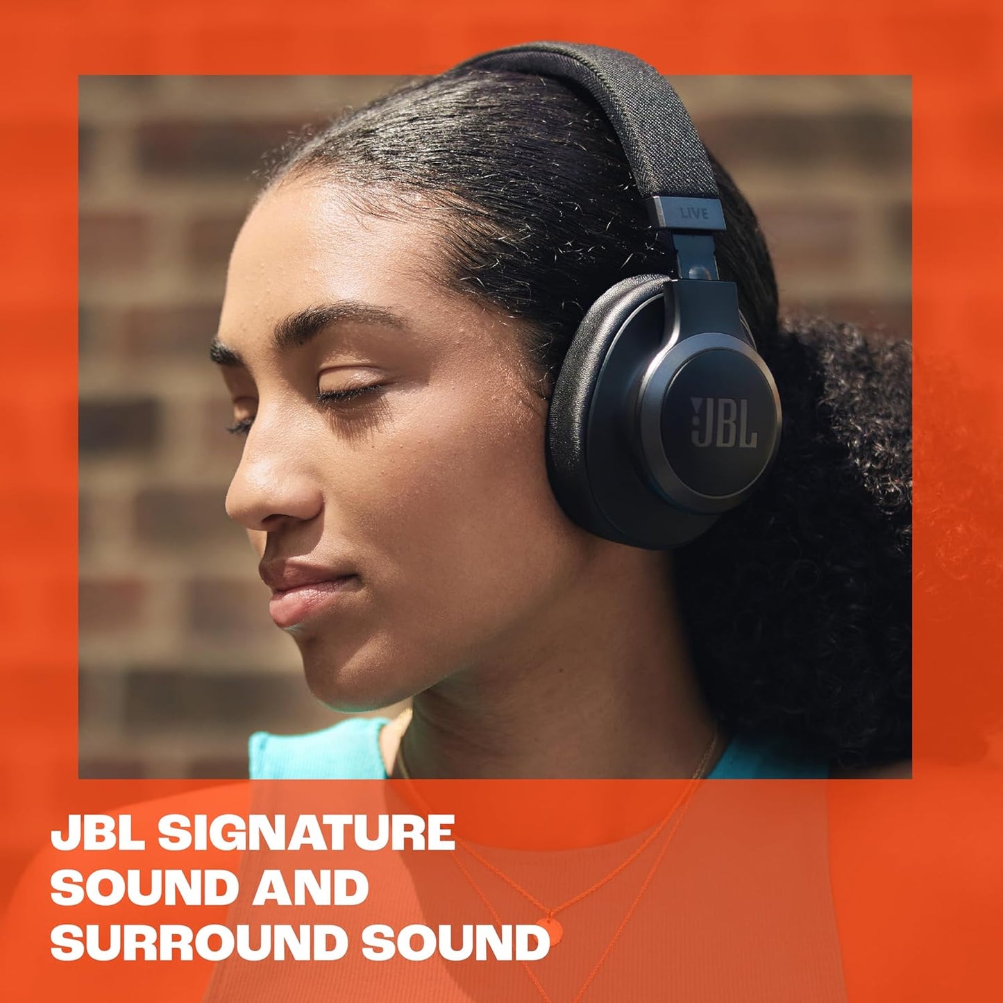 JBL Live 770NC True Adaptive Noise Cancellation Headphones, Wireless Over Ear, Spatial Sound, 65Hrs Playtime, Speed Charge (2 color options)