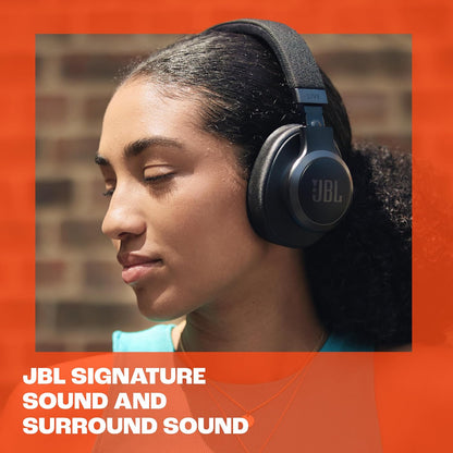 JBL Live 770NC True Adaptive Noise Cancellation Headphones, Wireless Over Ear, Spatial Sound, 65Hrs Playtime, Speed Charge (2 color options)